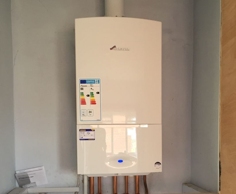 worcester boiler installed by our gas engineer in stevenage